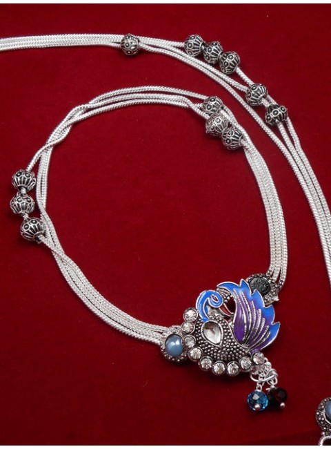 Oxidised Anklets